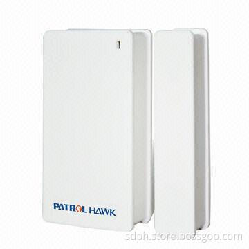 Wireless door/window sensor with built-in antenna and DIP-switch